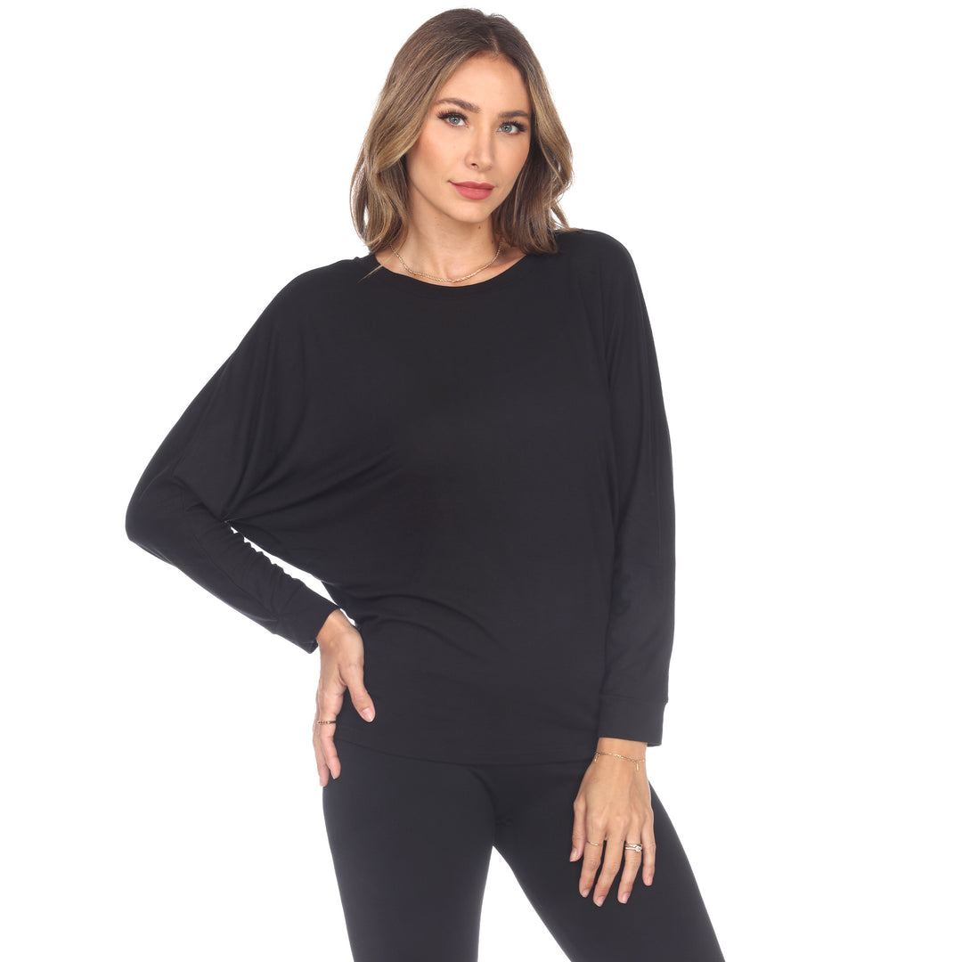 Women's Banded Dolman Top