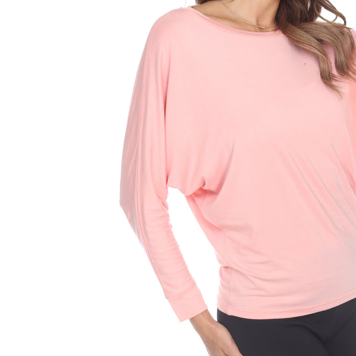 Women's Banded Dolman Top