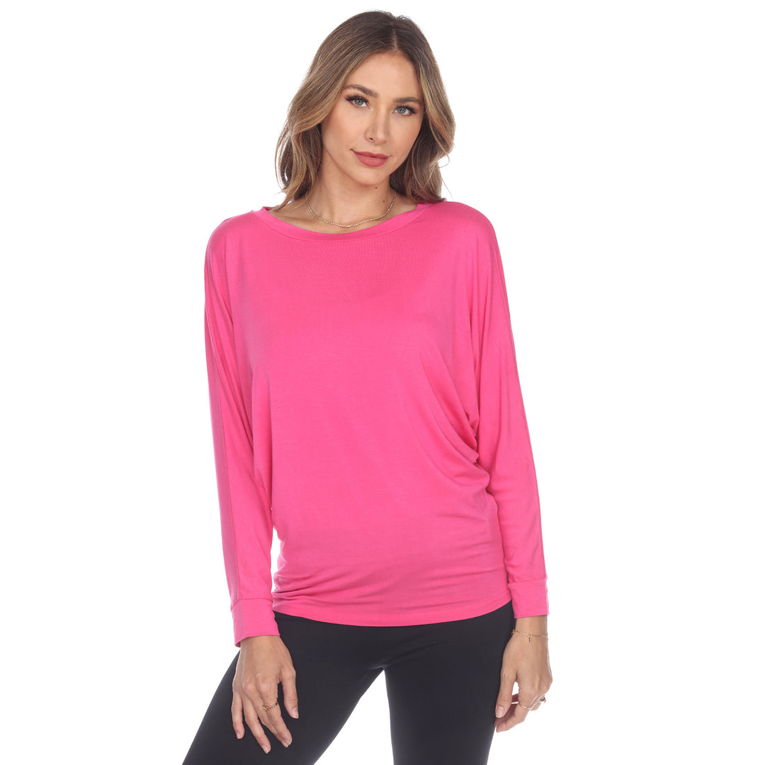 Women's Banded Dolman Top
