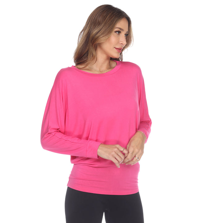 Women's Banded Dolman Top