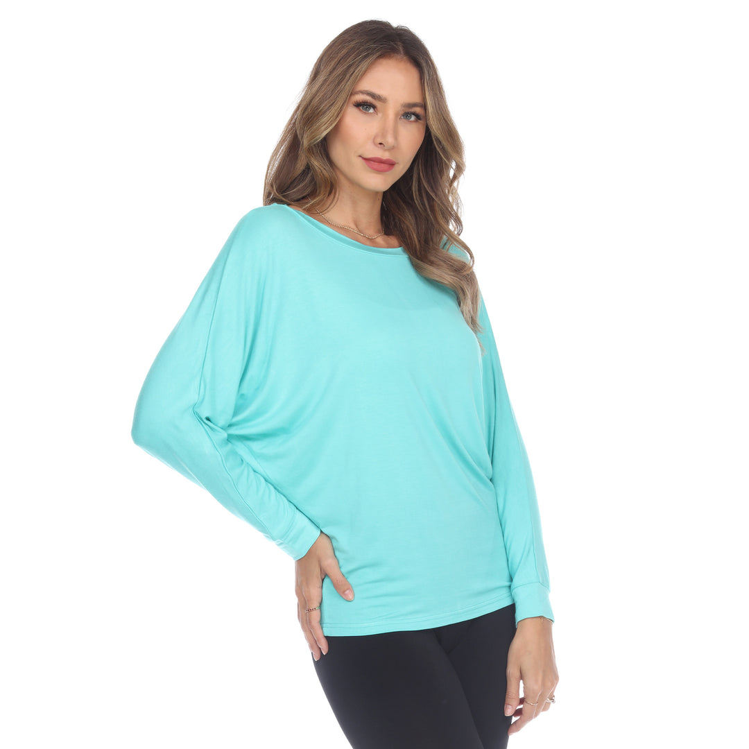 Women's Banded Dolman Top