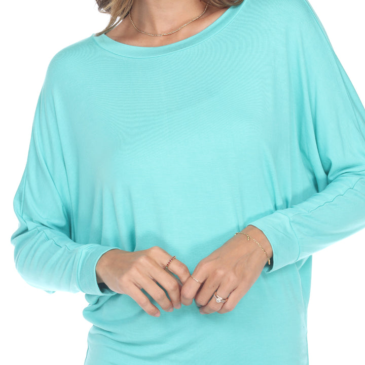 Women's Banded Dolman Top