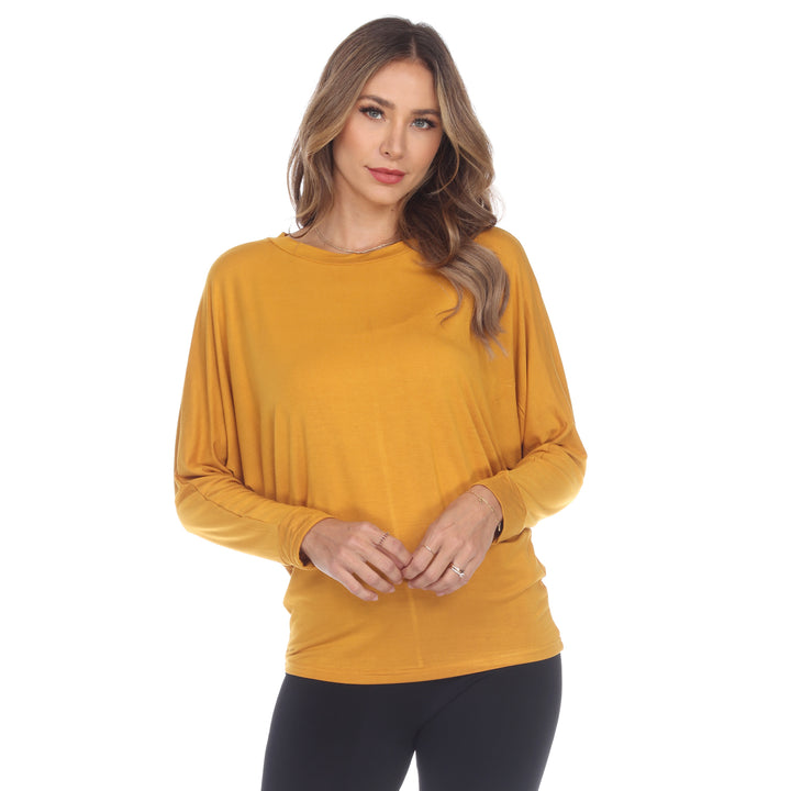 Women's Banded Dolman Top