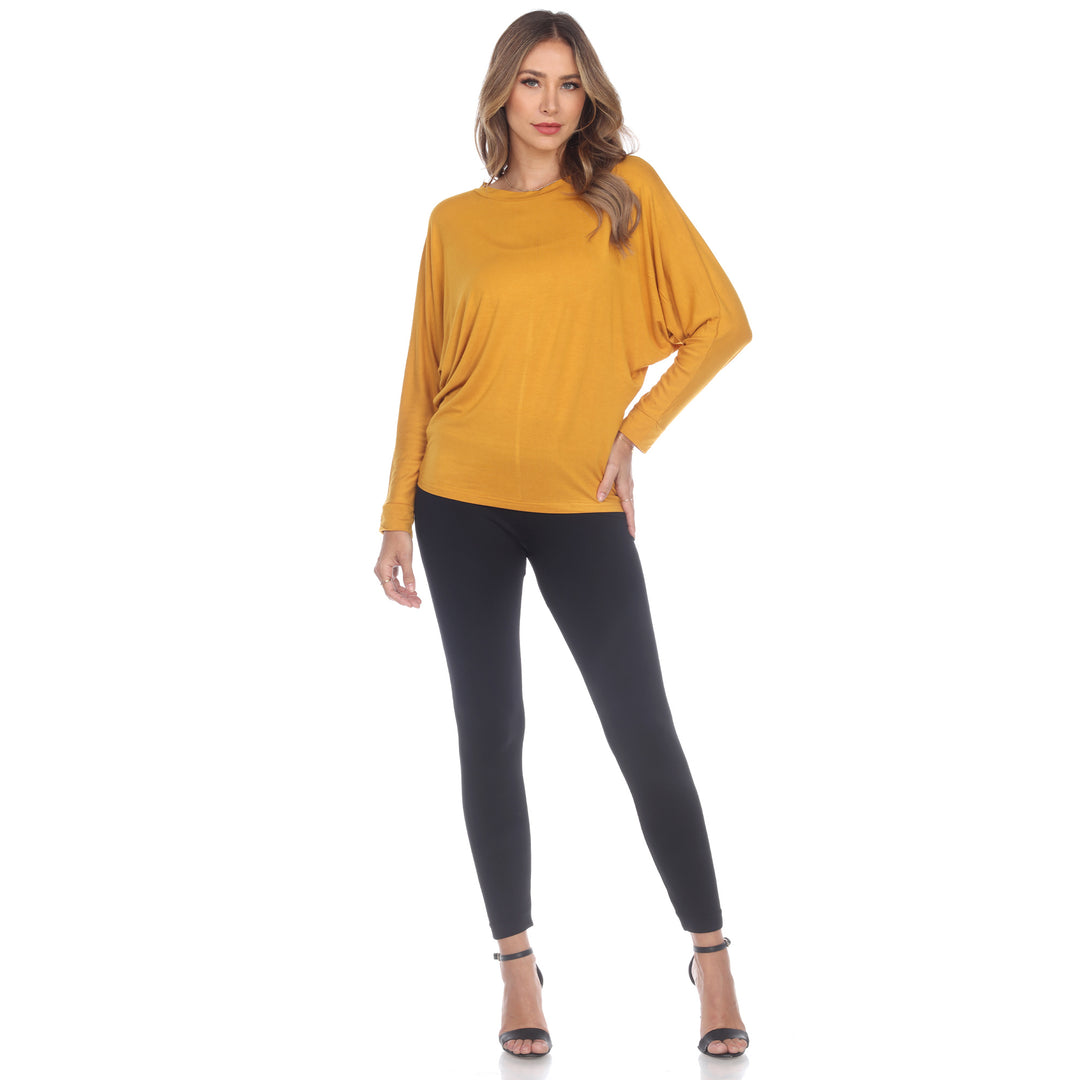 Women's Banded Dolman Top