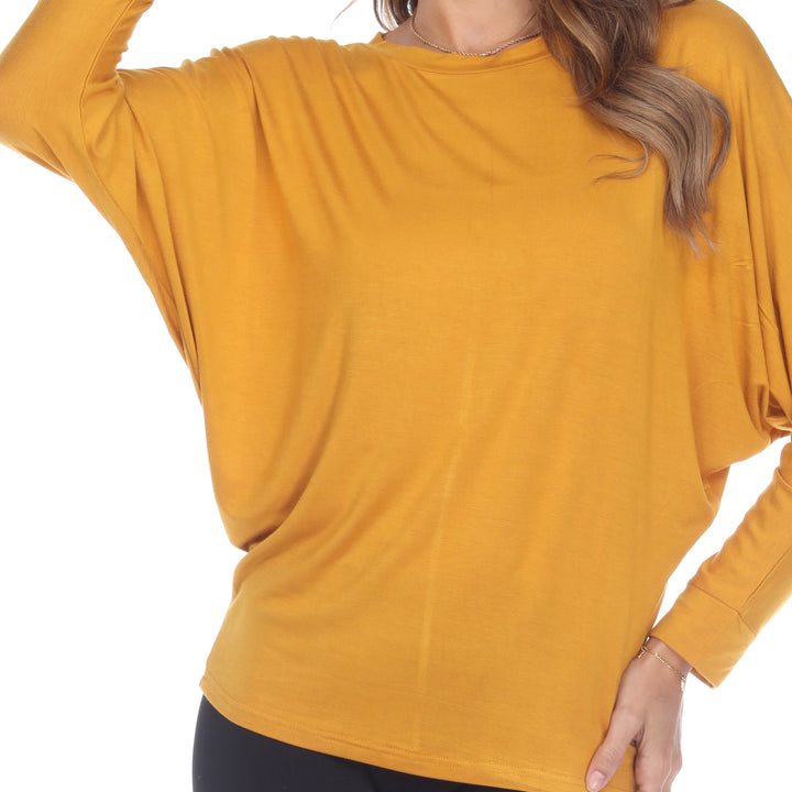 Women's Banded Dolman Top