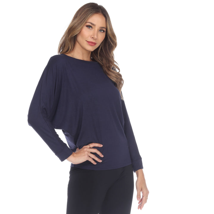 Women's Banded Dolman Top