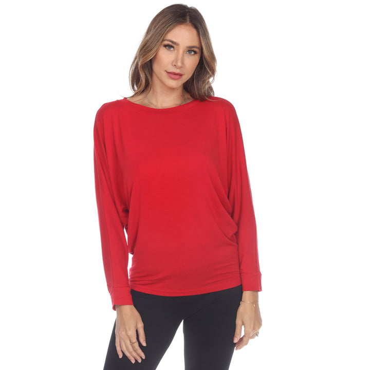 Women's Banded Dolman Top