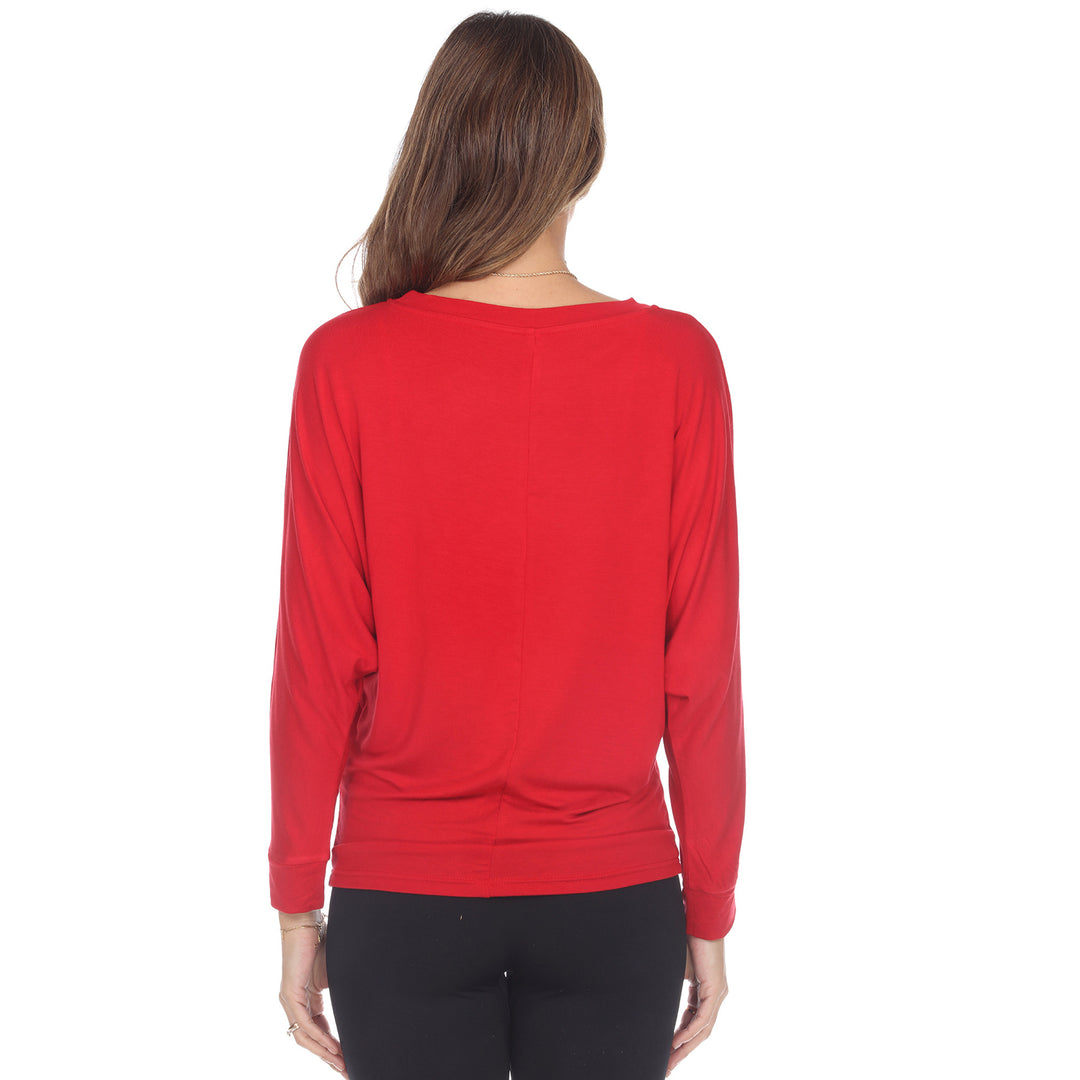 Women's Banded Dolman Top