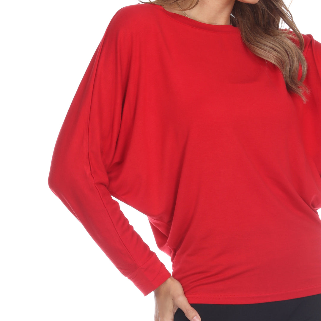 Women's Banded Dolman Top