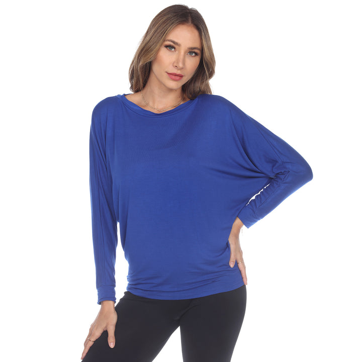 Women's Banded Dolman Top