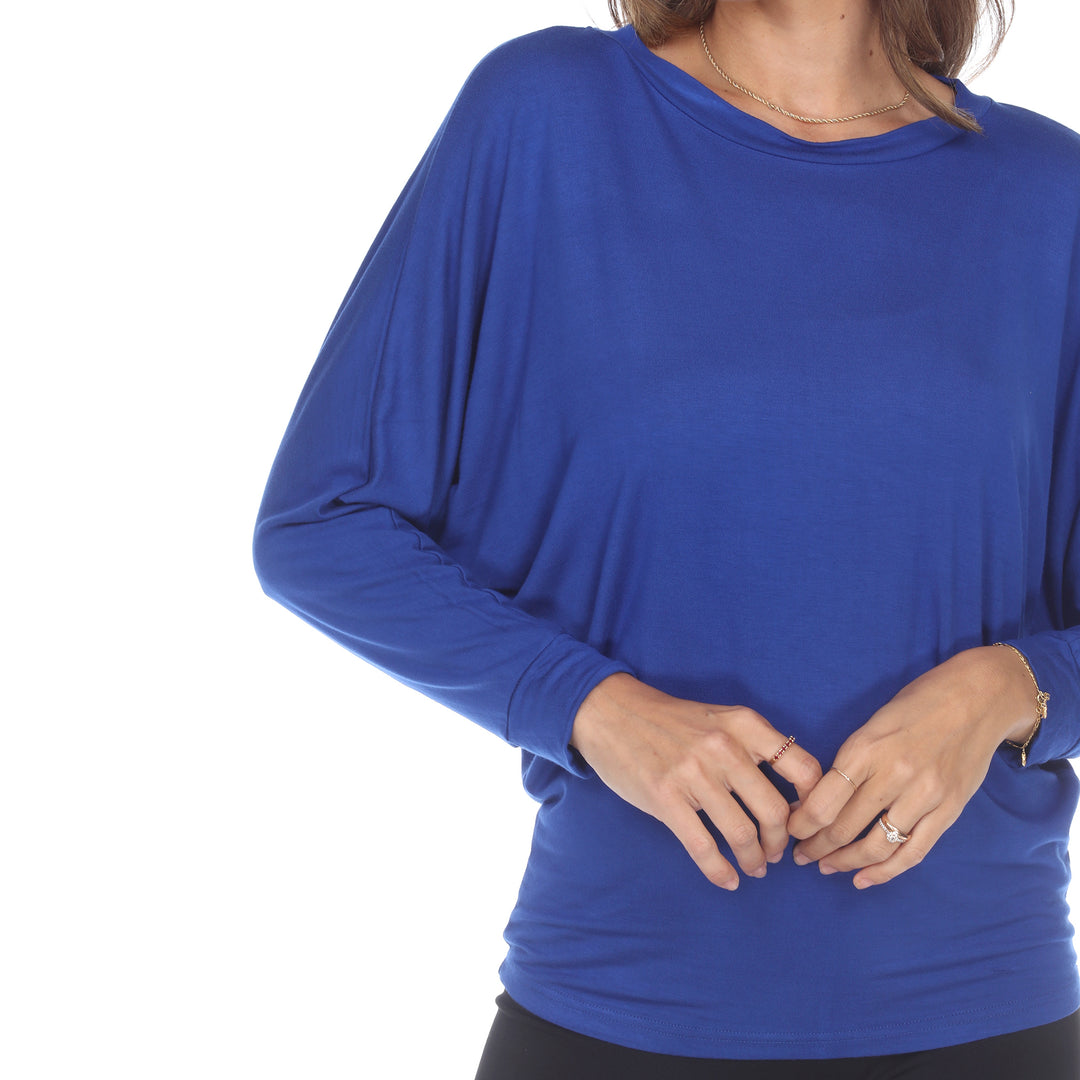 Women's Banded Dolman Top