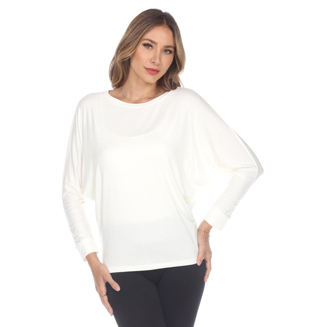 Women's Banded Dolman Top