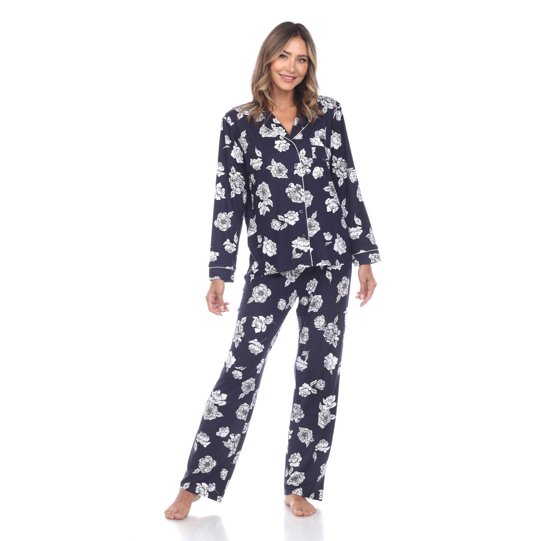 Long Sleeve Floral Pajama Set