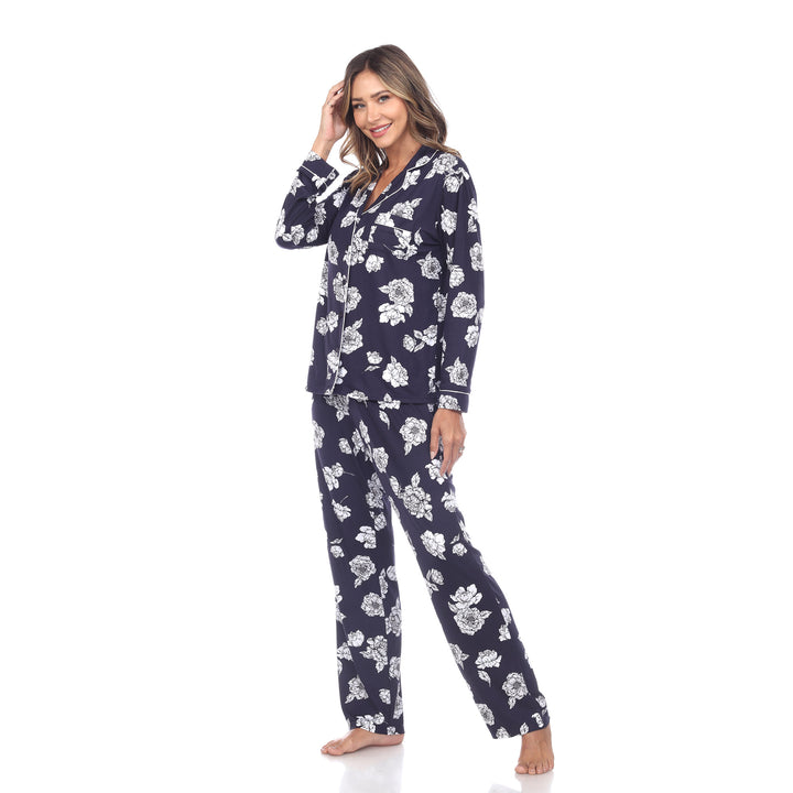 Long Sleeve Floral Pajama Set