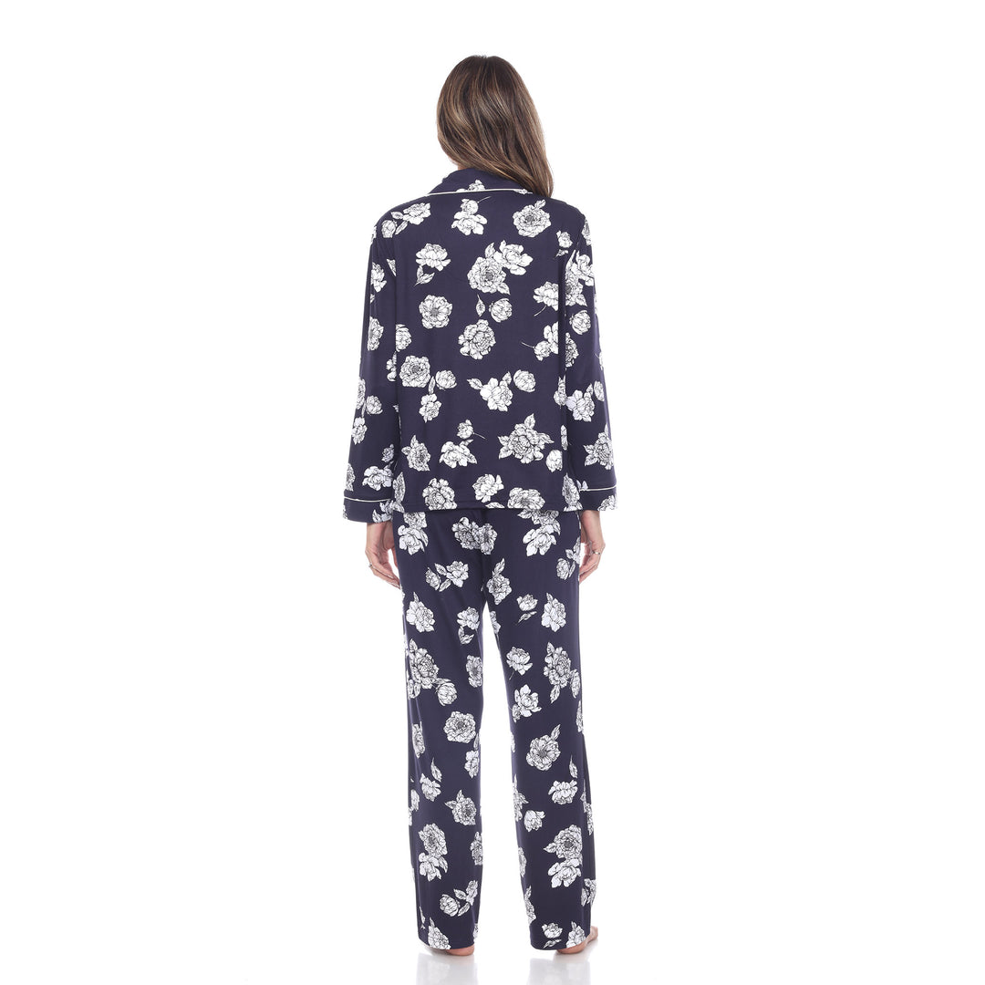 Long Sleeve Floral Pajama Set