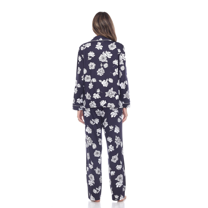 Long Sleeve Floral Pajama Set