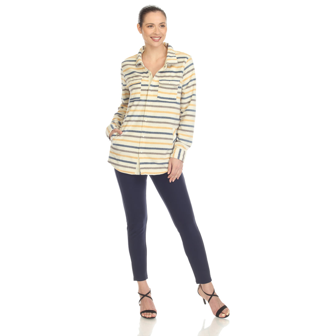 Women's-Fleece-Plaid-Shirts