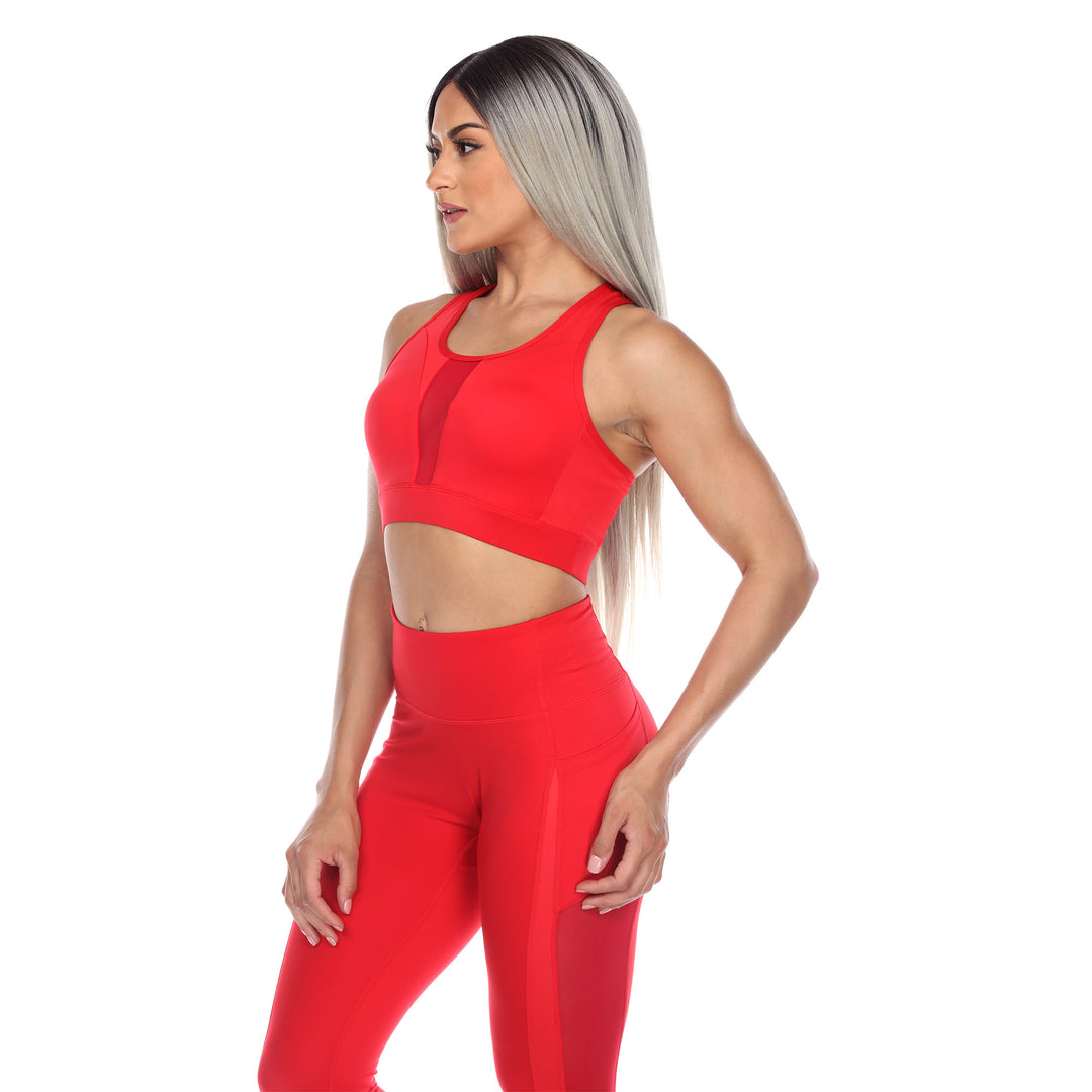 Women's Racer Back Sports Bra