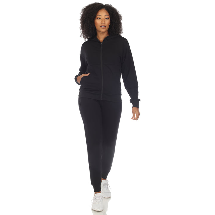 Women's Two Piece Fleece Sweatsuit Set