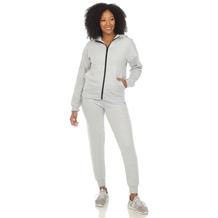 Women's Two Piece Fleece Sweatsuit Set