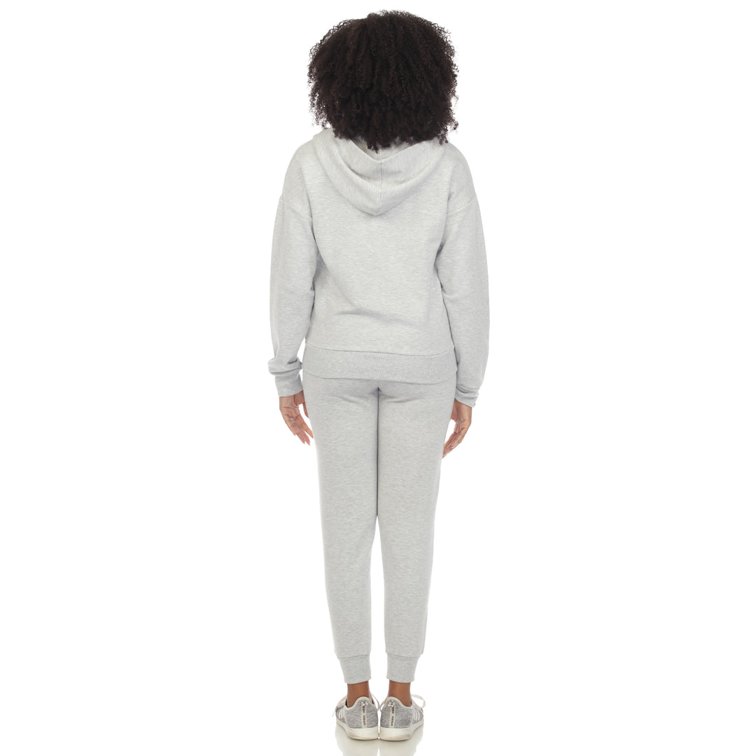 Women's Two Piece Fleece Sweatsuit Set
