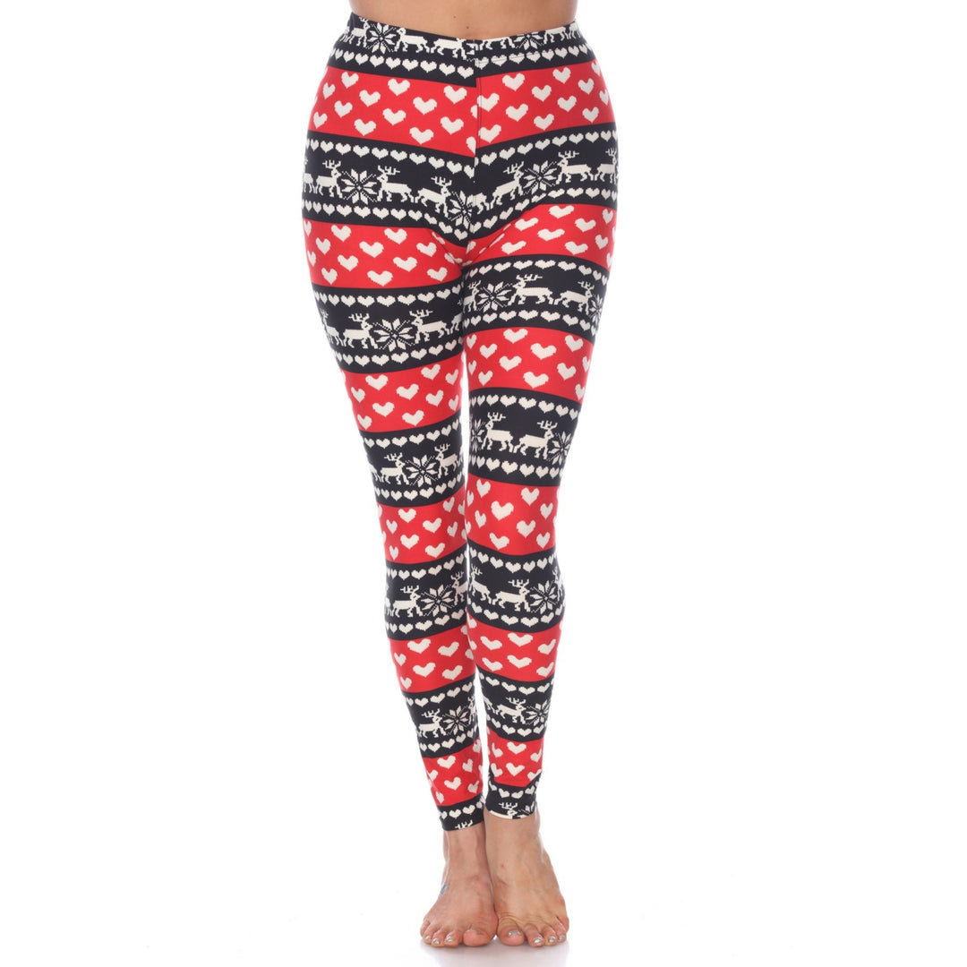 Women’s Holiday Leggings 3-Pack – Festive Prints & Cozy Styles