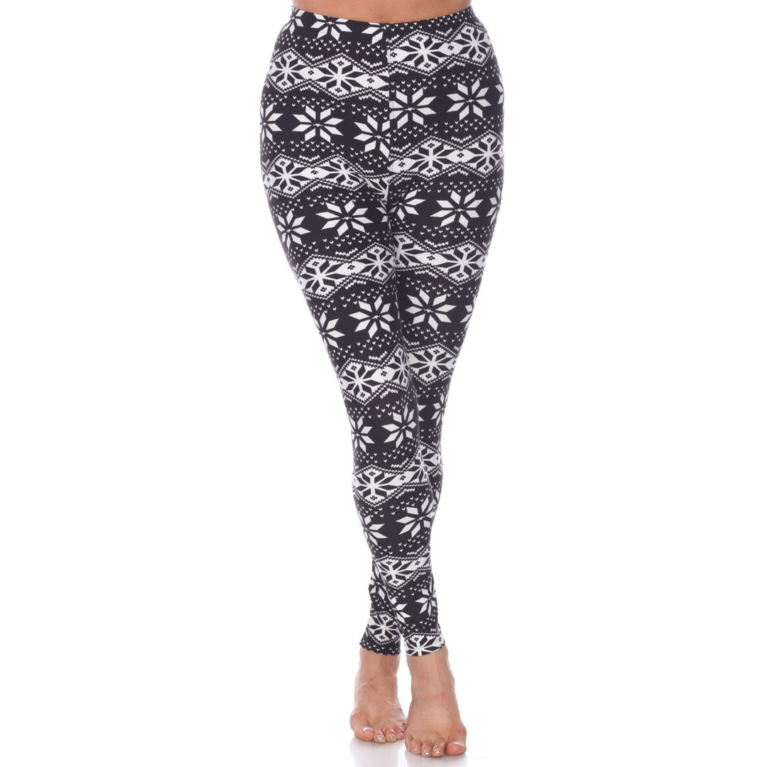 Women’s Holiday Leggings 3-Pack – Festive Prints & Cozy Styles