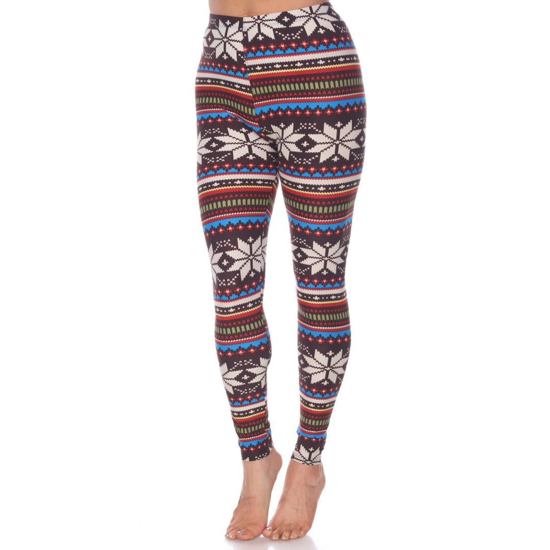 Women’s Holiday Leggings 3-Pack – Festive Prints & Cozy Styles