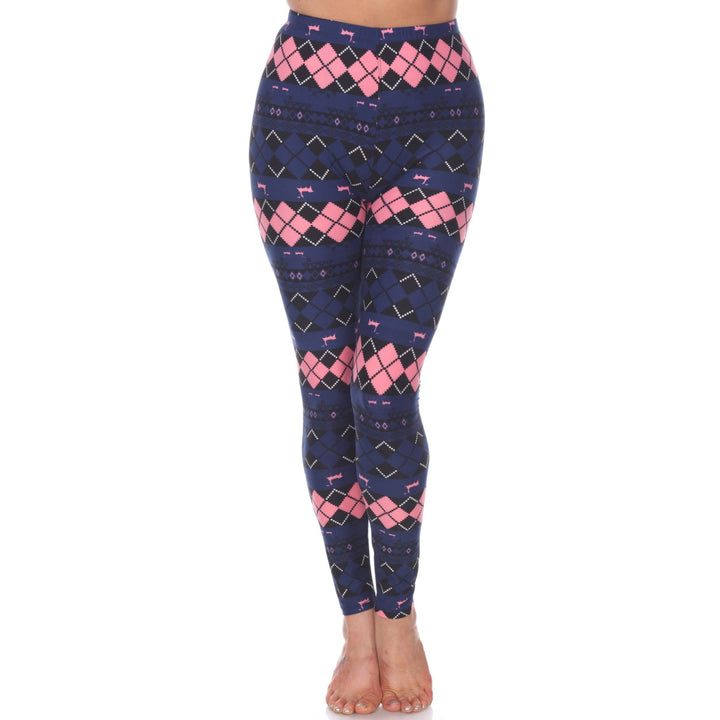 Women’s Holiday Leggings 3-Pack – Festive Prints & Cozy Styles