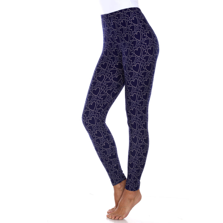 Super Soft Heart Printed Leggings