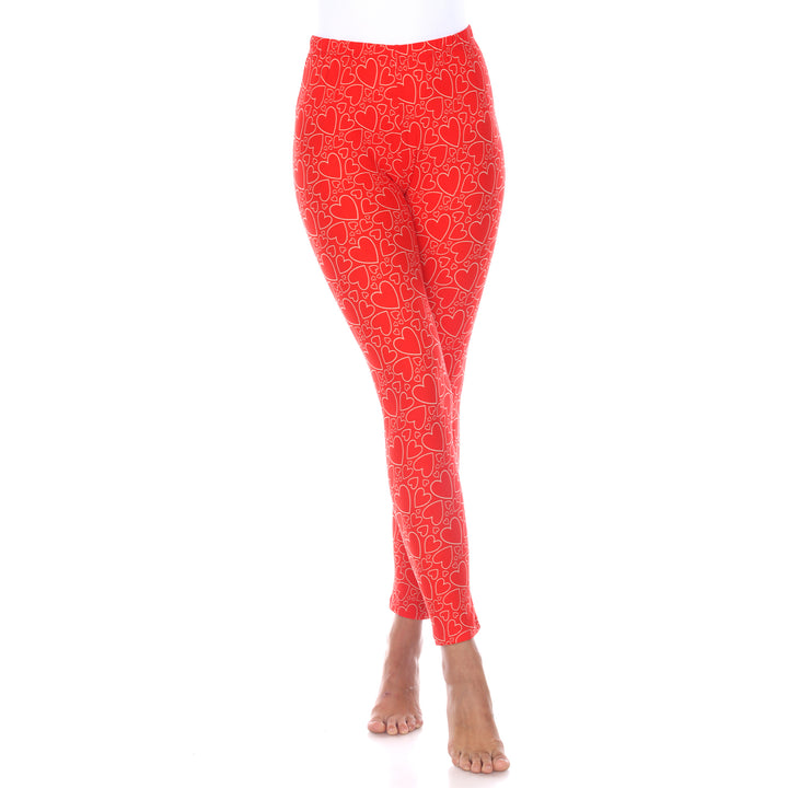 Super Soft Heart Printed Leggings