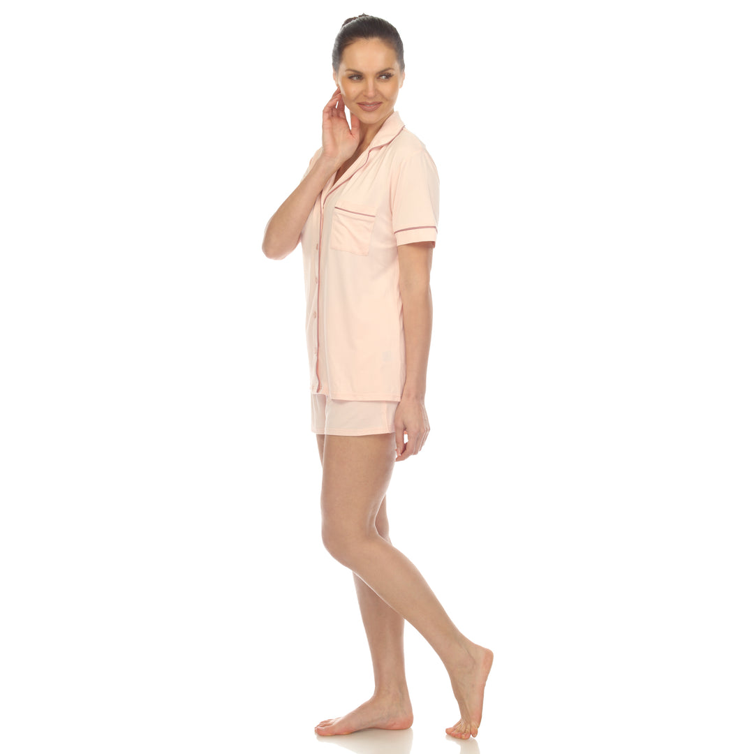 Women's Short Sleeve Bamboo Pajama Set