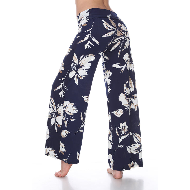 Flower Print Palazzo Pants