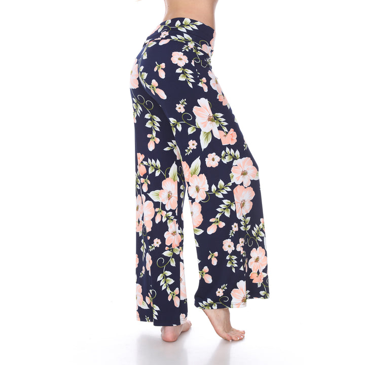 Flower Print Palazzo Pants