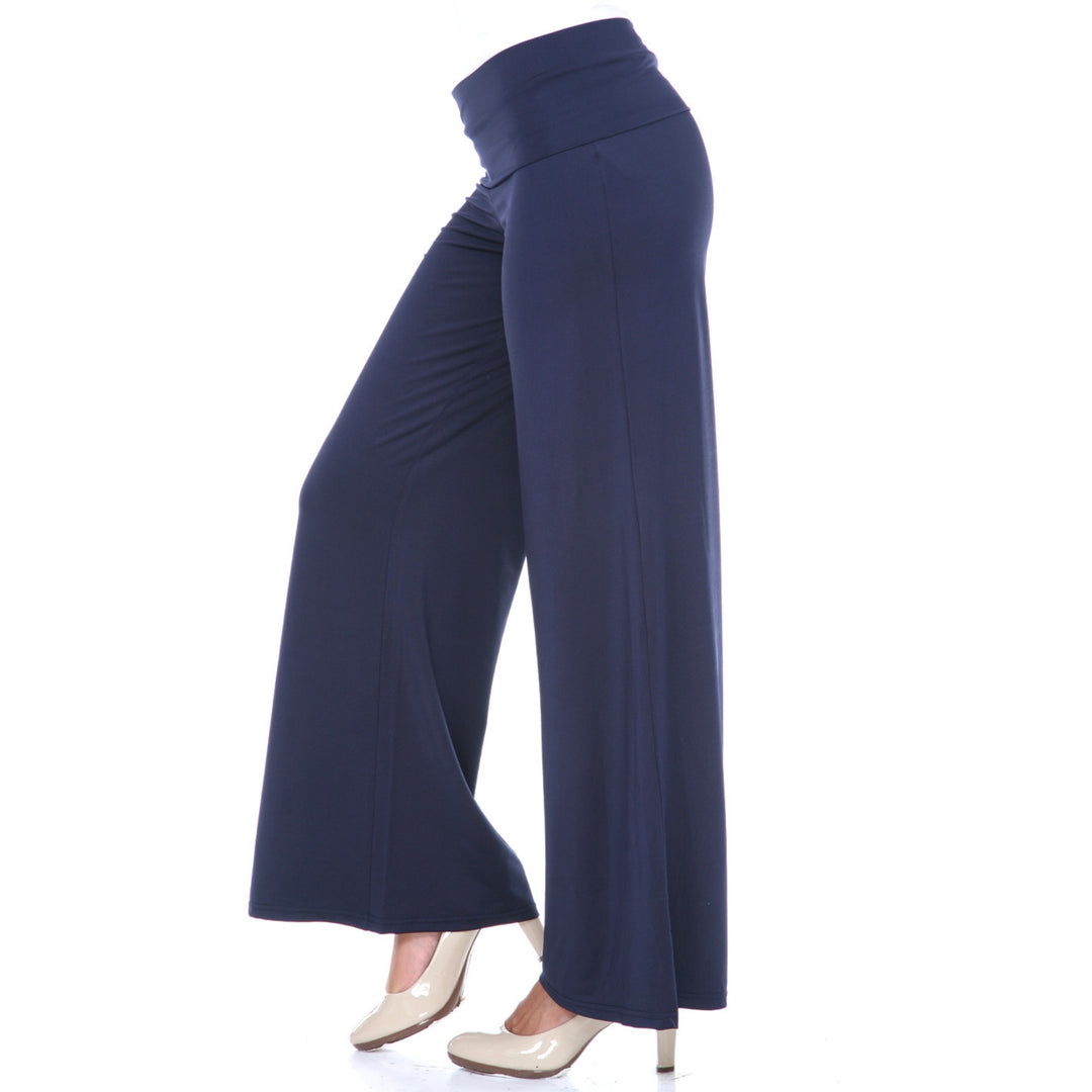 Women's Solid Palazzo Pants