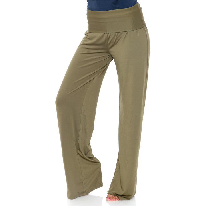 Women's Solid Palazzo Pants
