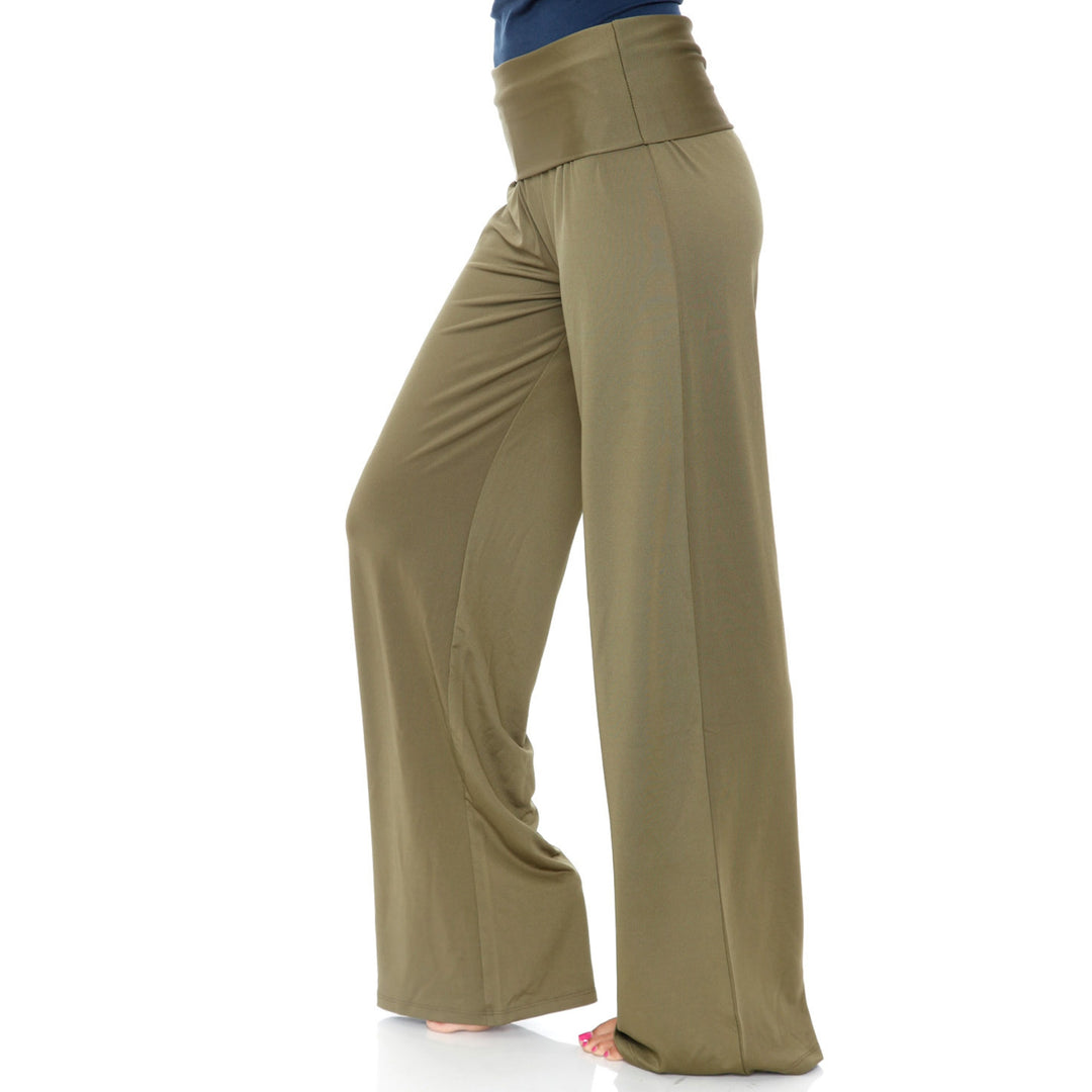 Women's Solid Palazzo Pants