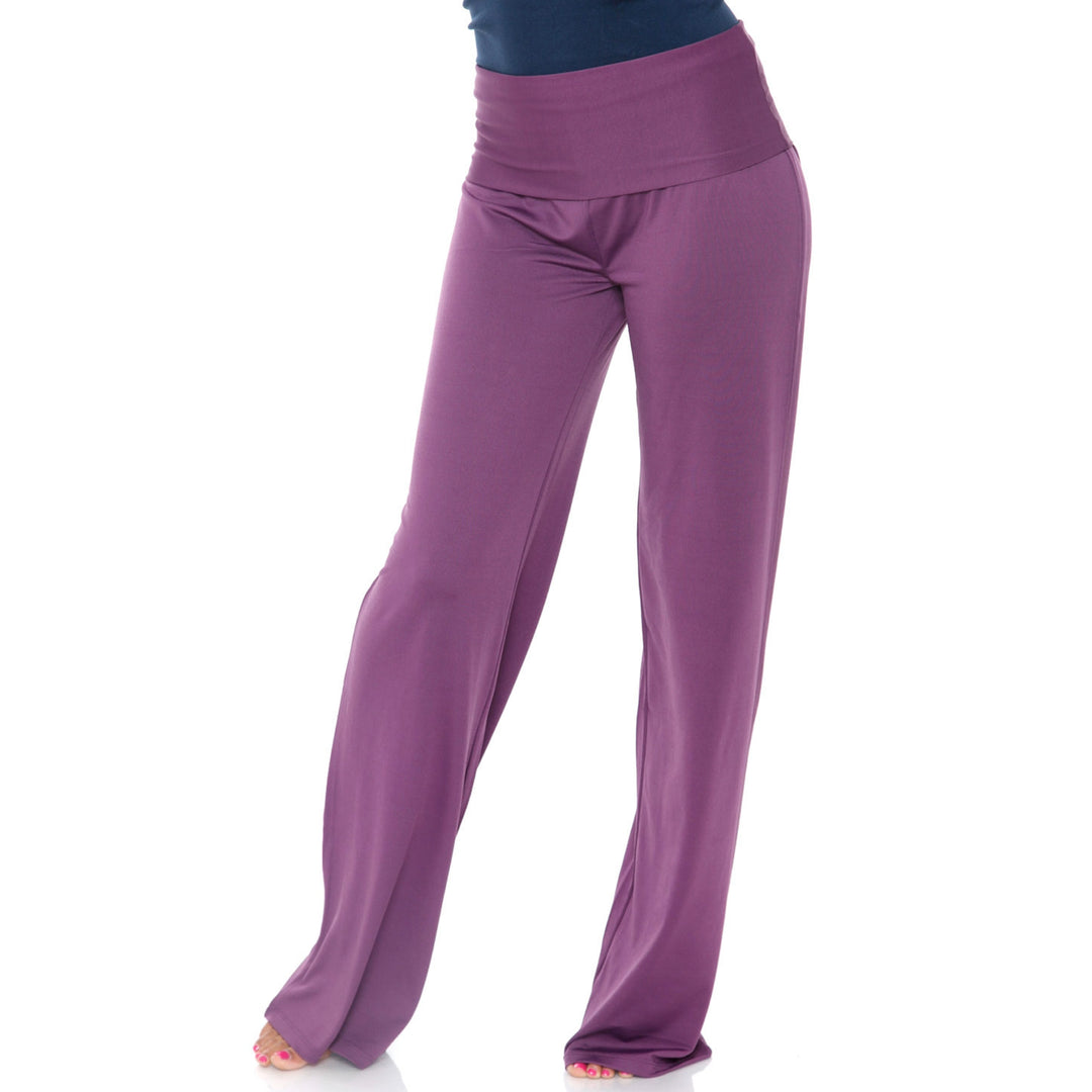 Women's Solid Palazzo Pants