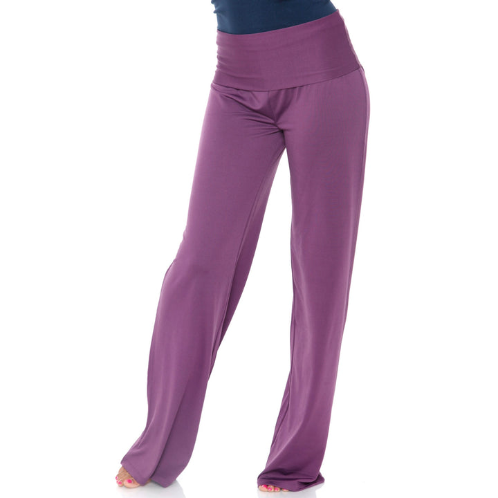 Women's Solid Palazzo Pants