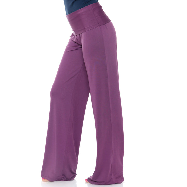 Women's Solid Palazzo Pants
