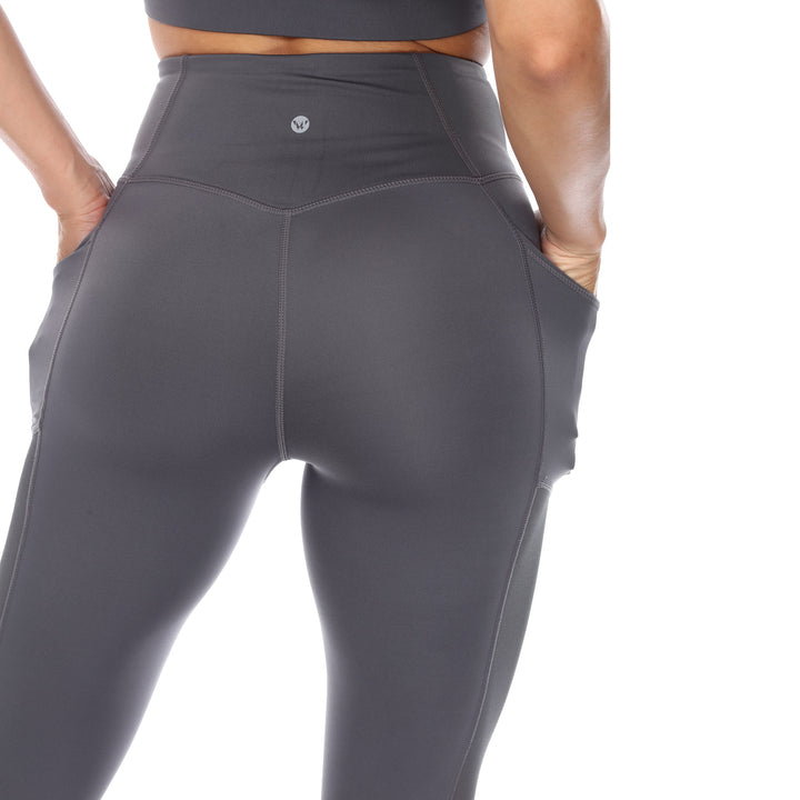 Women's High-Waist Mesh Fitness Leggings