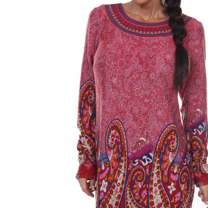 Women's Sandrine Embroidered Sweater Dress