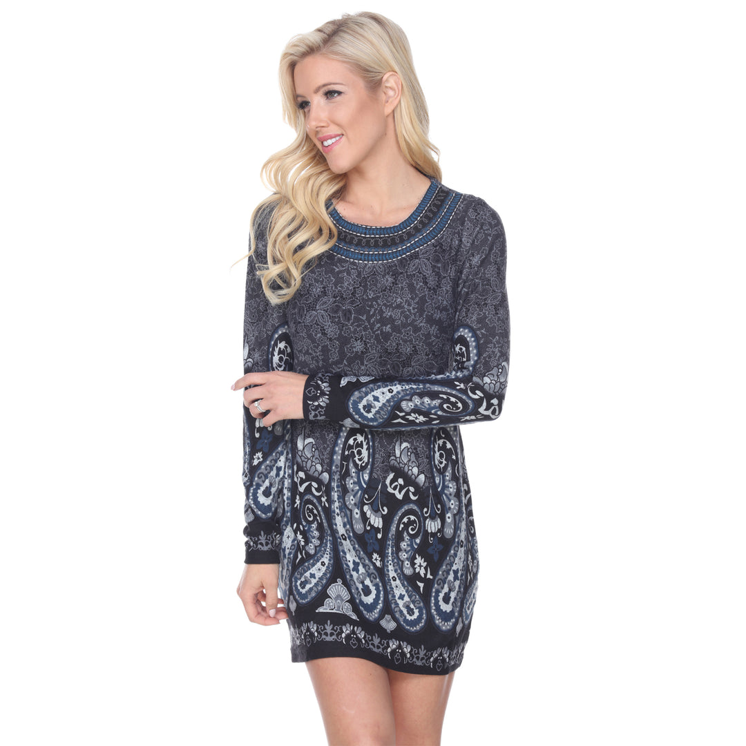 Women's Sandrine Embroidered Sweater Dress