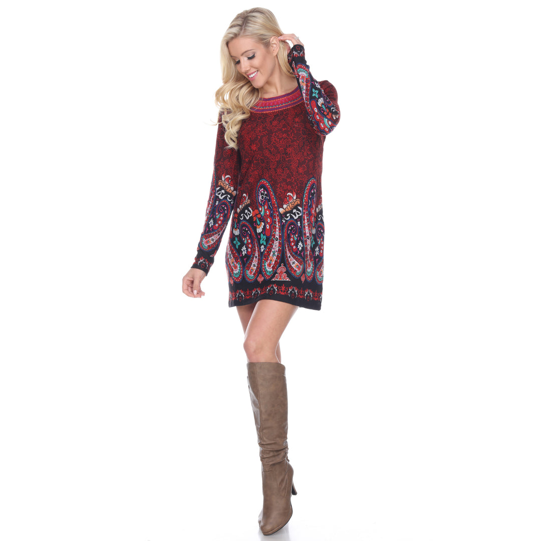 Women's Sandrine Embroidered Sweater Dress