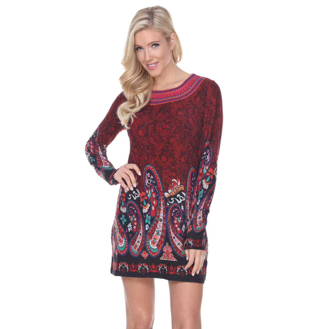 Women's Sandrine Embroidered Sweater Dress