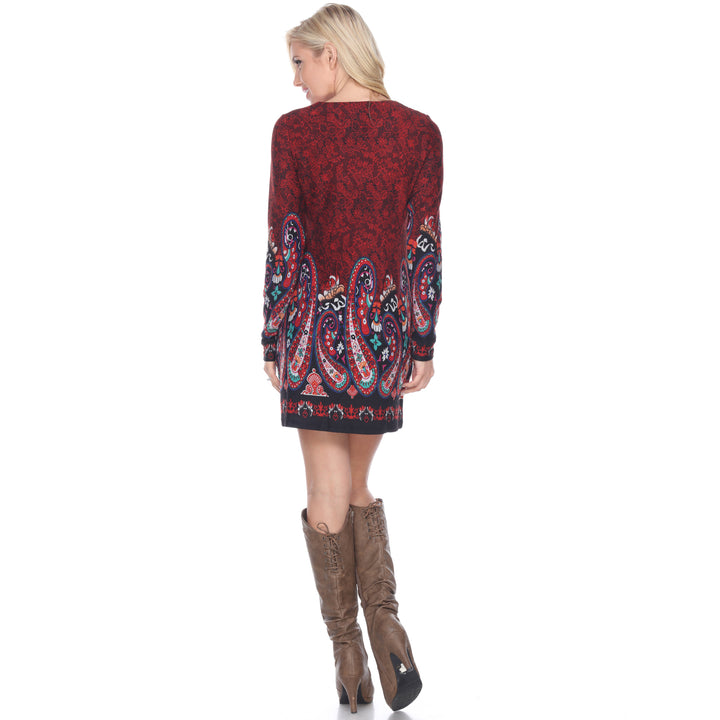 Women's Sandrine Embroidered Sweater Dress