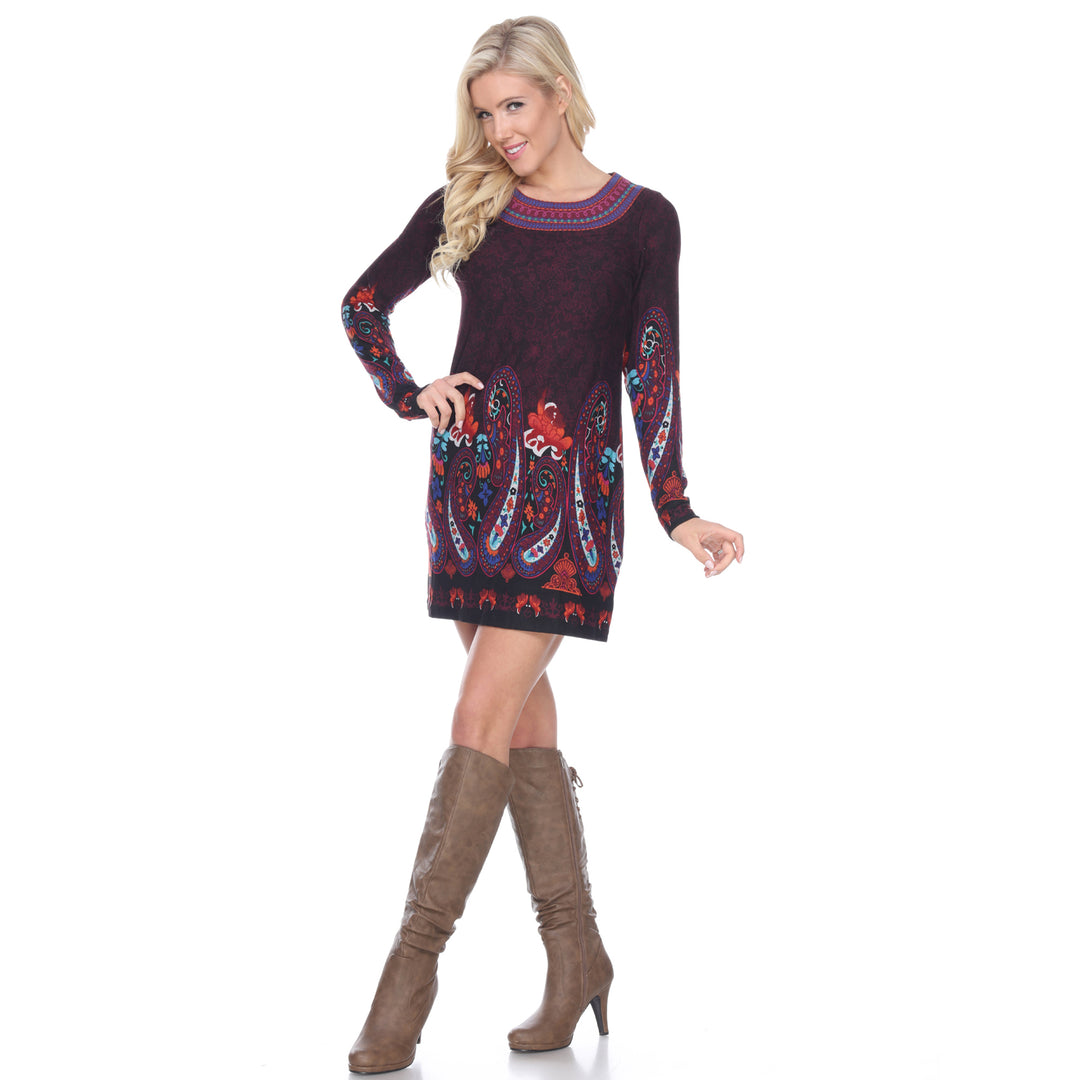 Women's Sandrine Embroidered Sweater Dress