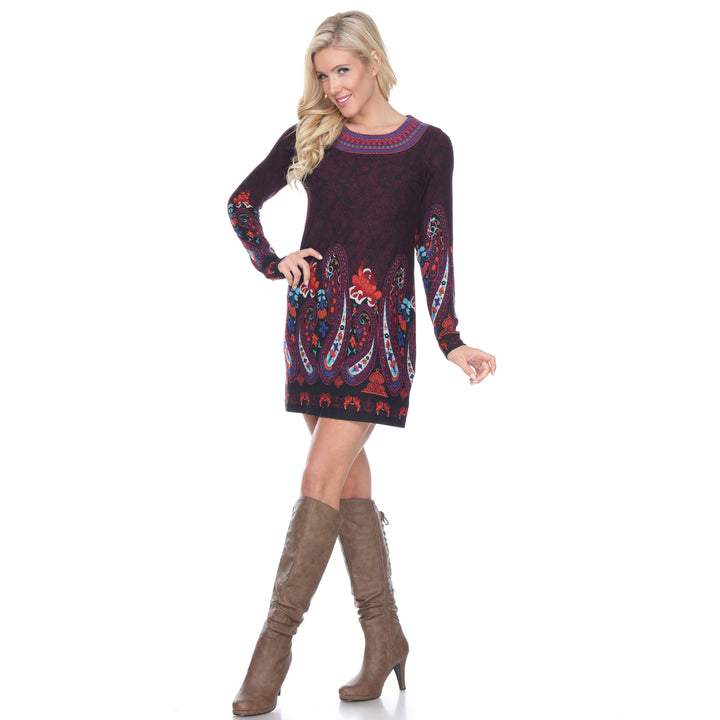 Women's Sandrine Embroidered Sweater Dress