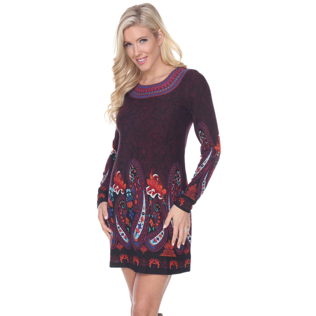 Women's Sandrine Embroidered Sweater Dress