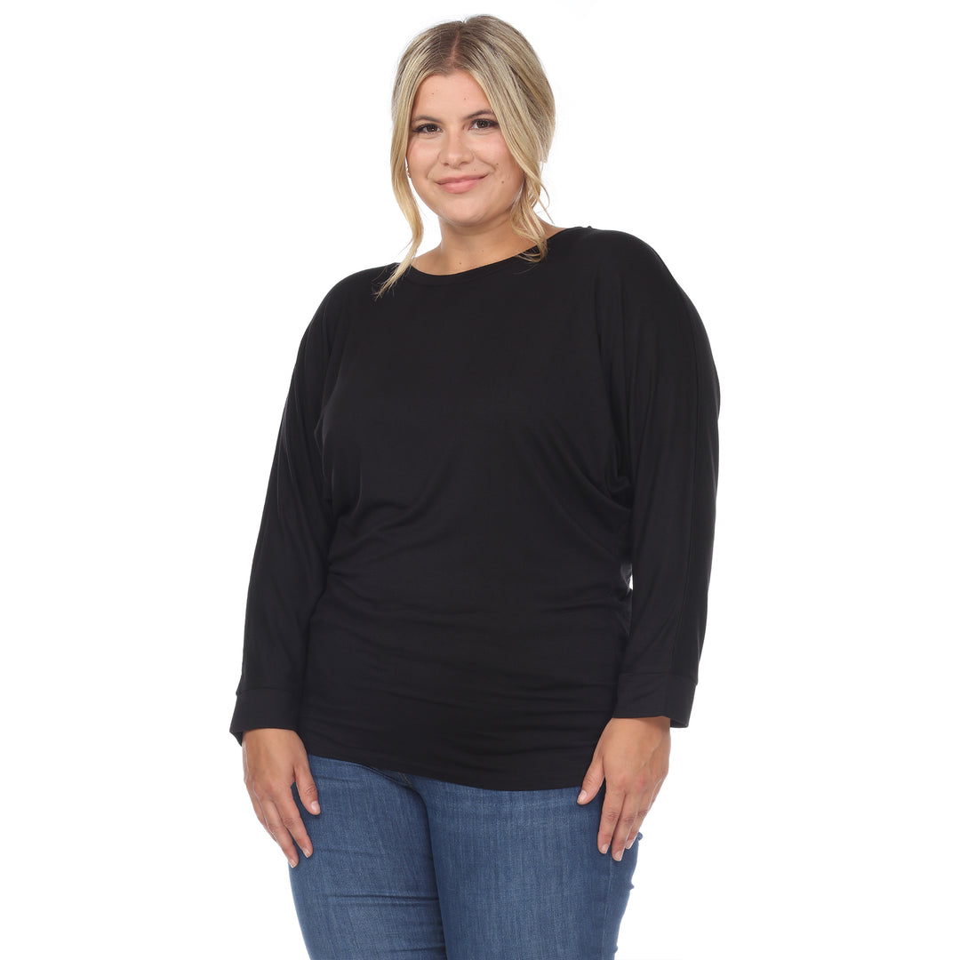 Plus Size Dolman Sleeve Top